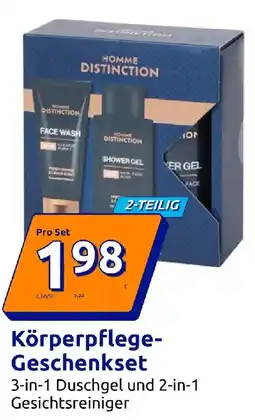 Action Homme Distinction Körperpflege-Geschenkset Angebot