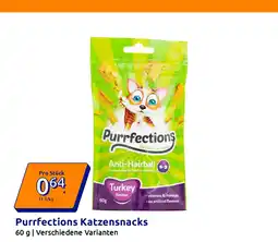 Action Purrfections Katzensnacks Angebot