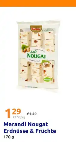 Action Marandi Nougat Erdnüsse & Früchte Angebot