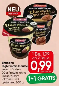 Spar Ehrmann High Protein Mousse Angebot
