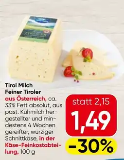 Spar Feiner Tiroler Angebot