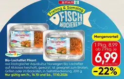 Spar Bio-Lachsfilet Pikant Angebot