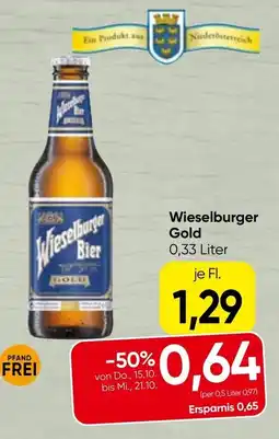 Spar Wieselburger Bier Gold Angebot