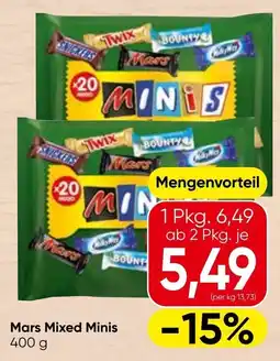 Spar Mars Mixed Minis Angebot