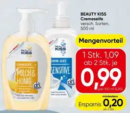 Spar Beauty Kiss Cremeseife Angebot