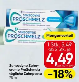 Spar Sensodyne Zahncreme ProSchmelz Angebot