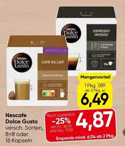Spar Nescafe Dolce Gusto Angebot