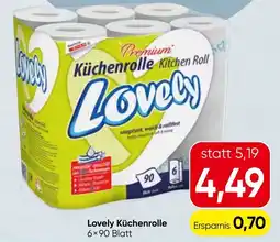 Spar Lovely Küchenrolle Angebot