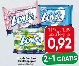 Spar Lovely feuchtes Toilettenpapier Angebot