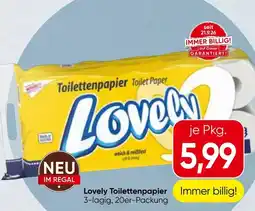 Spar Lovely Toilettenpapier Angebot