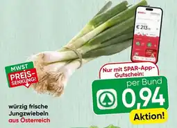 Spar Jungzwiebeln Angebot