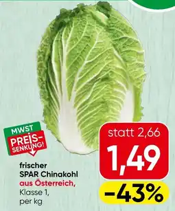 Spar SPAR Chinakohl Angebot