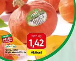 Spar Natur pur Bio-Hokkaido Kürbis Angebot