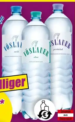 Norma Vöslauer Mineralwasser Angebot