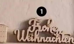 Dehner Schriftzug Frohe Weihnachten Angebot