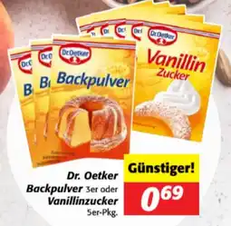 Nah&Frisch Dr. Oetker Backpulver Angebot