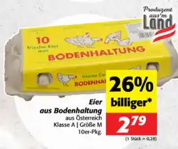Nah&Frisch Eier aus Bodenhaltung Angebot
