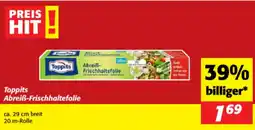 Nah&Frisch Toppits Abreiß-Frischhaltefolie Angebot