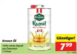 Nah&Frisch Kronen Öl Rapsöl Angebot