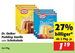 Nah&Frisch Dr. Oetker Pudding Angebot