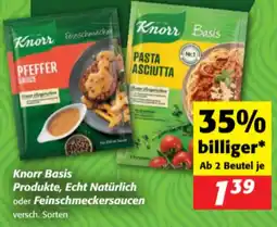 Nah&Frisch Knorr Basis Produkte, Echt Natürlich oder Feinschmeckersaucen Angebot