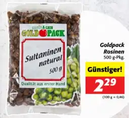 Nah&Frisch Goldpack Rosinen Angebot