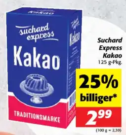 Nah&Frisch Suchard Express Kakao Angebot