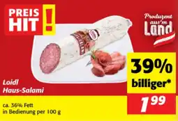 Nah&Frisch Loidl Haus-Salami Angebot