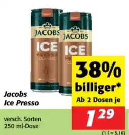 Nah&Frisch Jacobs Ice Presso Angebot
