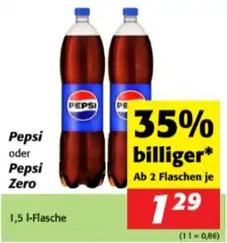Nah&Frisch Pepsi oder Pepsi Zero Angebot