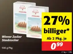 Nah&Frisch Wiener Zucker Staubzucker Angebot