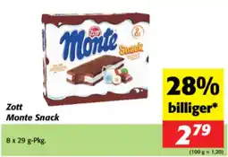 Nah&Frisch Zott Monte Snack Angebot