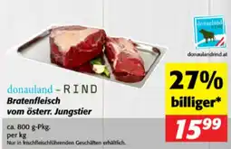 Nah&Frisch donauland - RIND Bratenfleisch Angebot