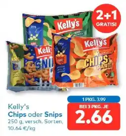 T&G Kelly's Chips oder Snips Angebot