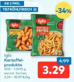 T&G Iglo Kartoffelprodukte Angebot