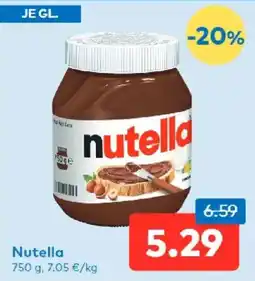 T&G Nutella Angebot