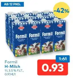 T&G Formil H-Milch Angebot