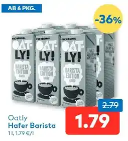T&G Oatly Hafer Barista Angebot