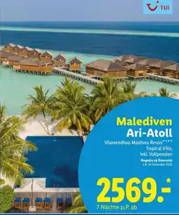 Lidl Reisen Malediven Ari-Atoll Angebot