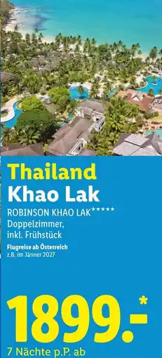 Lidl Reisen Thailand Khao Lak Angebot