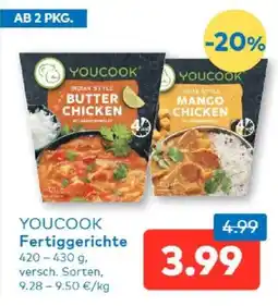 T&G Youcook Fertiggerichte Angebot