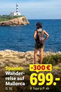 Lidl Reisen Wanderreise auf Mallorca Angebot