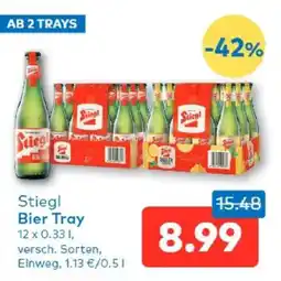 T&G Stiegl Bier Tray Angebot