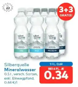 T&G Silberquelle Mineralwasser Angebot