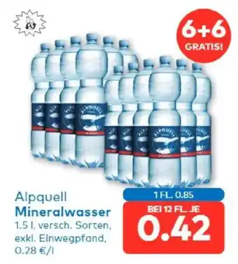Alpquell Mineralwasser