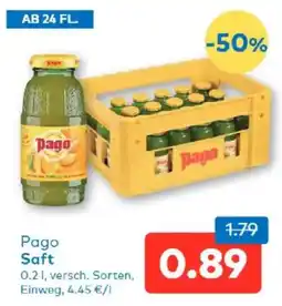 T&G Pago Saft Angebot