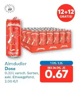 T&G Almdudler Dose Angebot