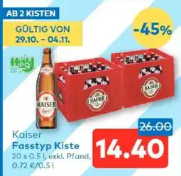 T&G Kaiser Fasstyp Kiste Angebot