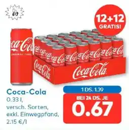 T&G Coca-Cola Angebot