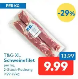 T&G T&G XL Schweinefilet Angebot